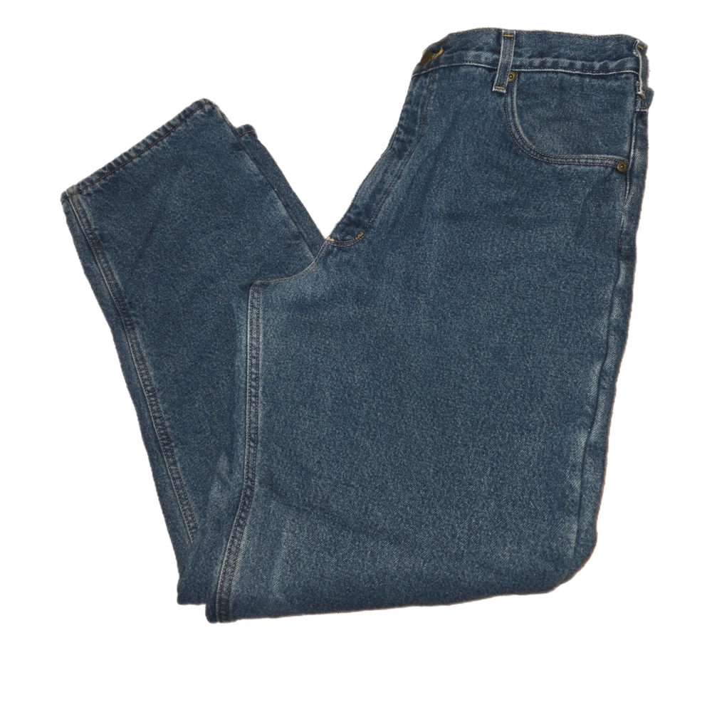 Vintage Carhartt Men's Relaxed Fit, Fleeced Lined Denim Jeans Size 38×32 - Picture 5 of 8